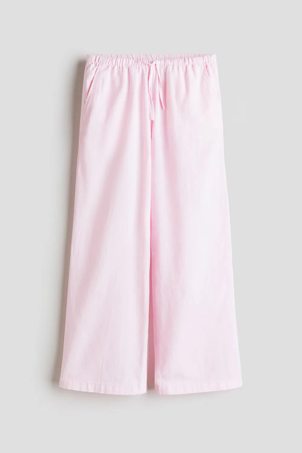 Брюки из льняной смеси H&M, Hellrosa