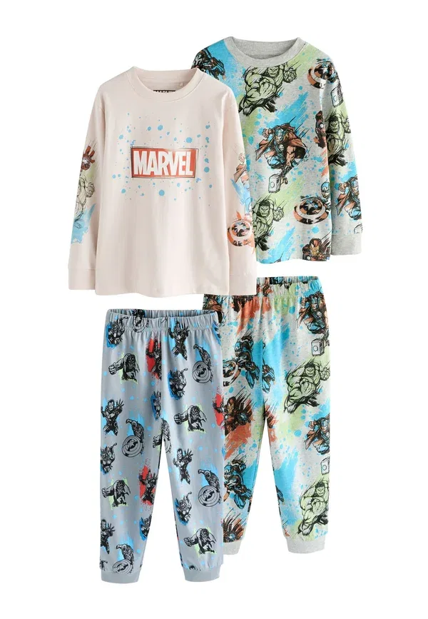 Комплект пижамы из 2 предметов с принтом Marvel, License jogger 2 pack set, Next, Multi Marvel