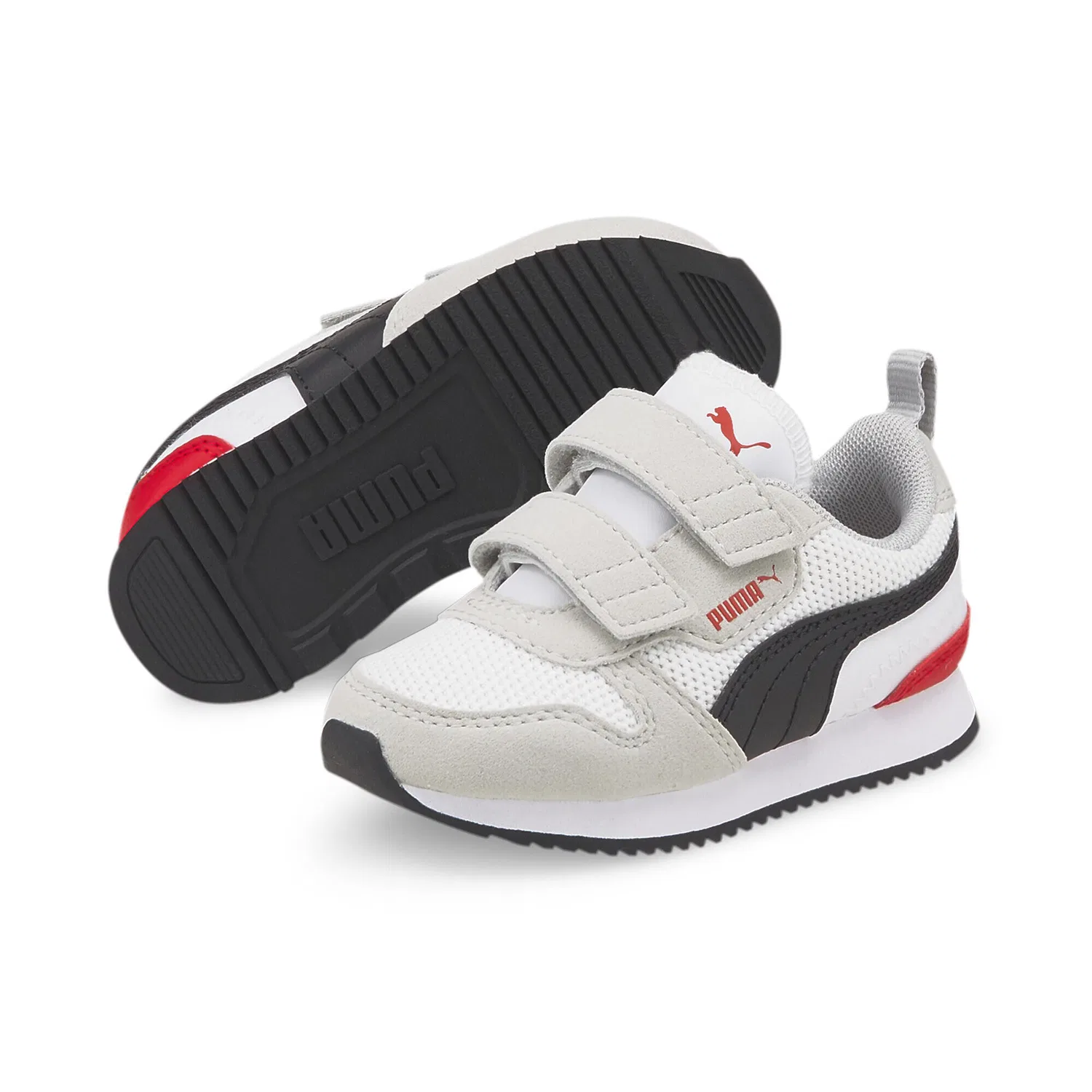 Детские кроссовки R78 Puma, Weisz Schwarz Rot