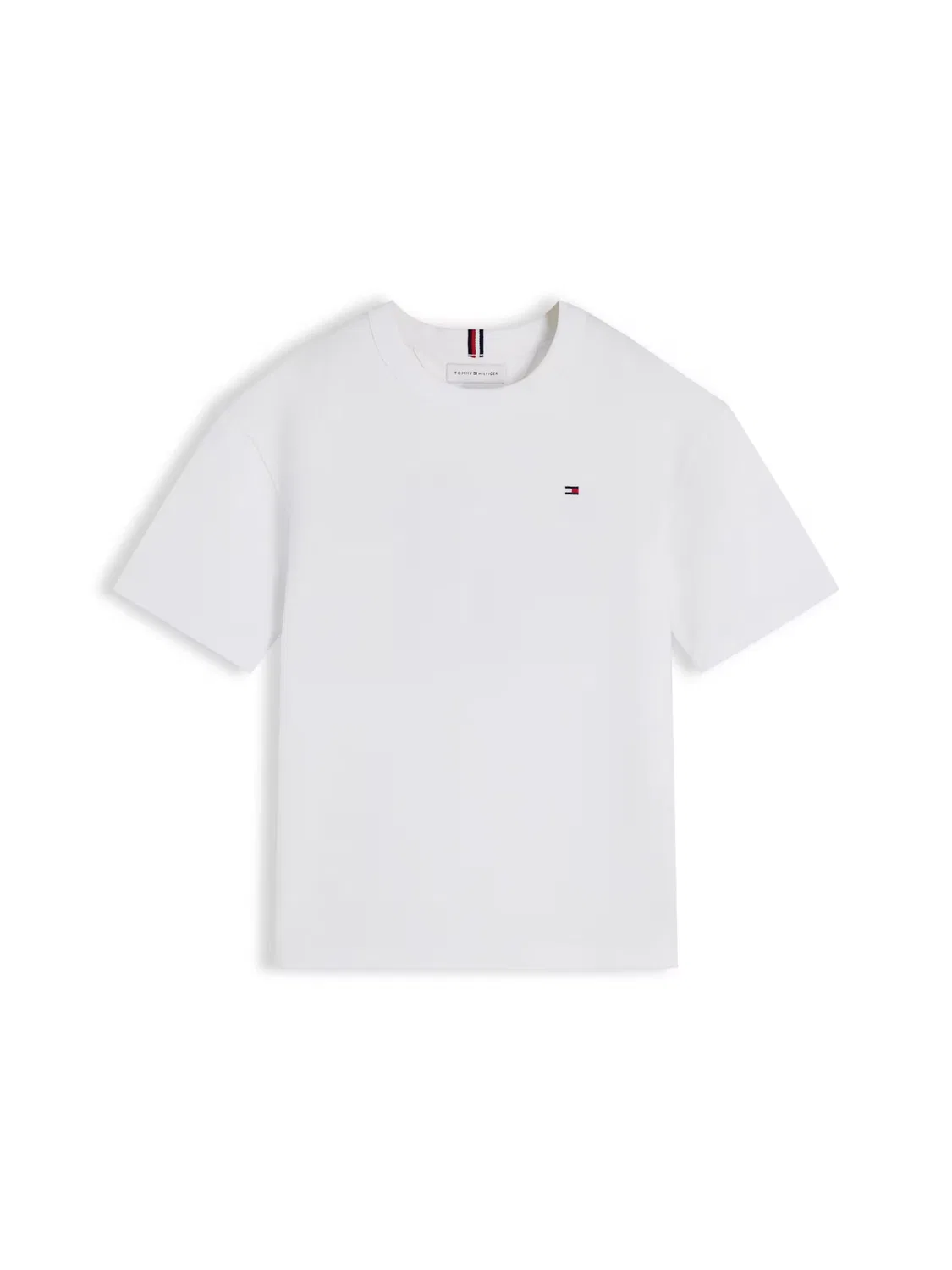Футболка Tommy Hilfiger с графическим логотипом, белого цвета