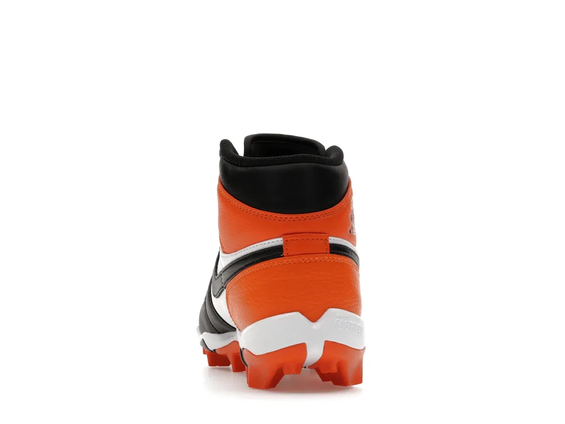 Детские бутсы Jordan 1 Mid Cleat Shattered Backboard Jordan, Starfish/Black/White — фото 4
