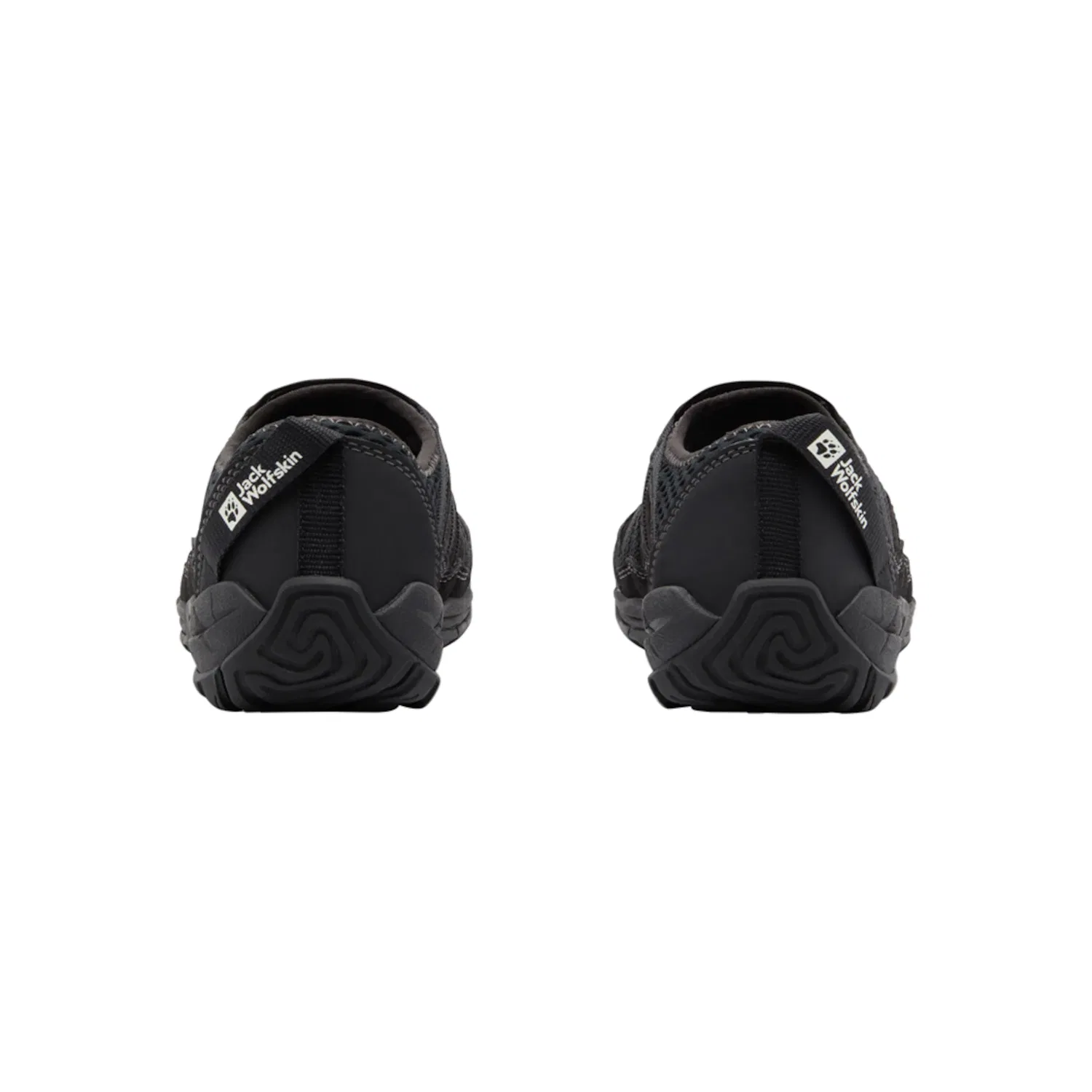 Детские открытые сандалии с быстрой шнуровкой Jack Wolfskin, Black — фото 4