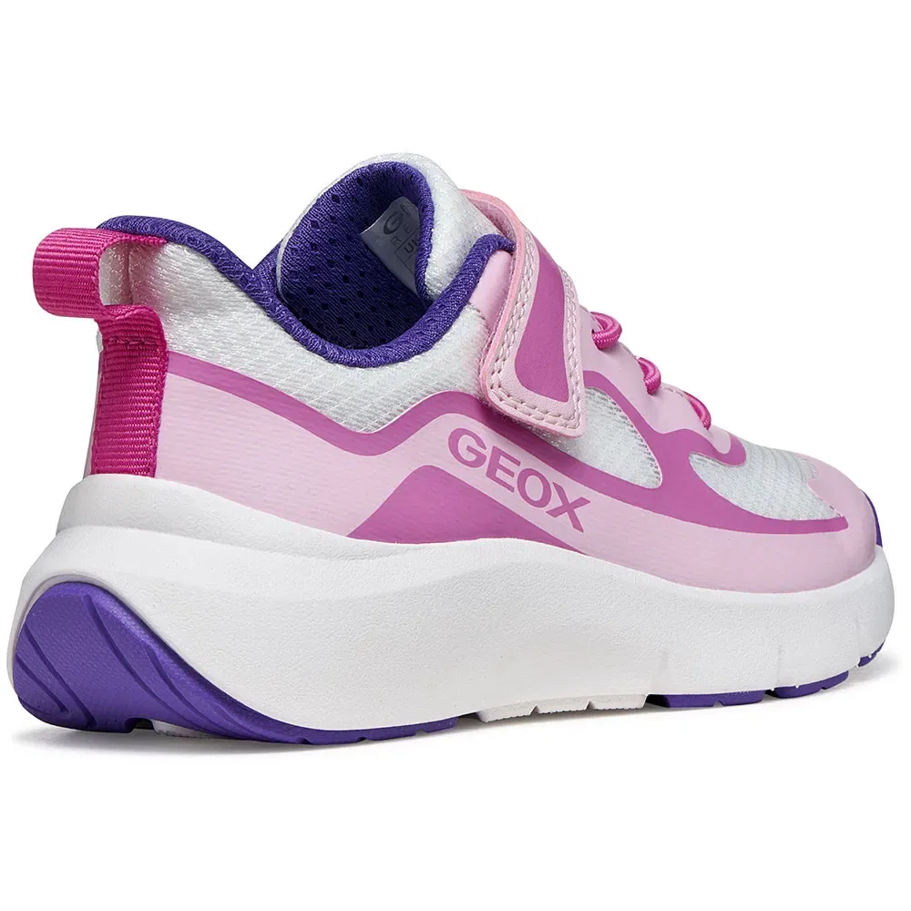 Кроссовки без шнуровки Geox Pro-Ran junior Geox, белый — фото 3