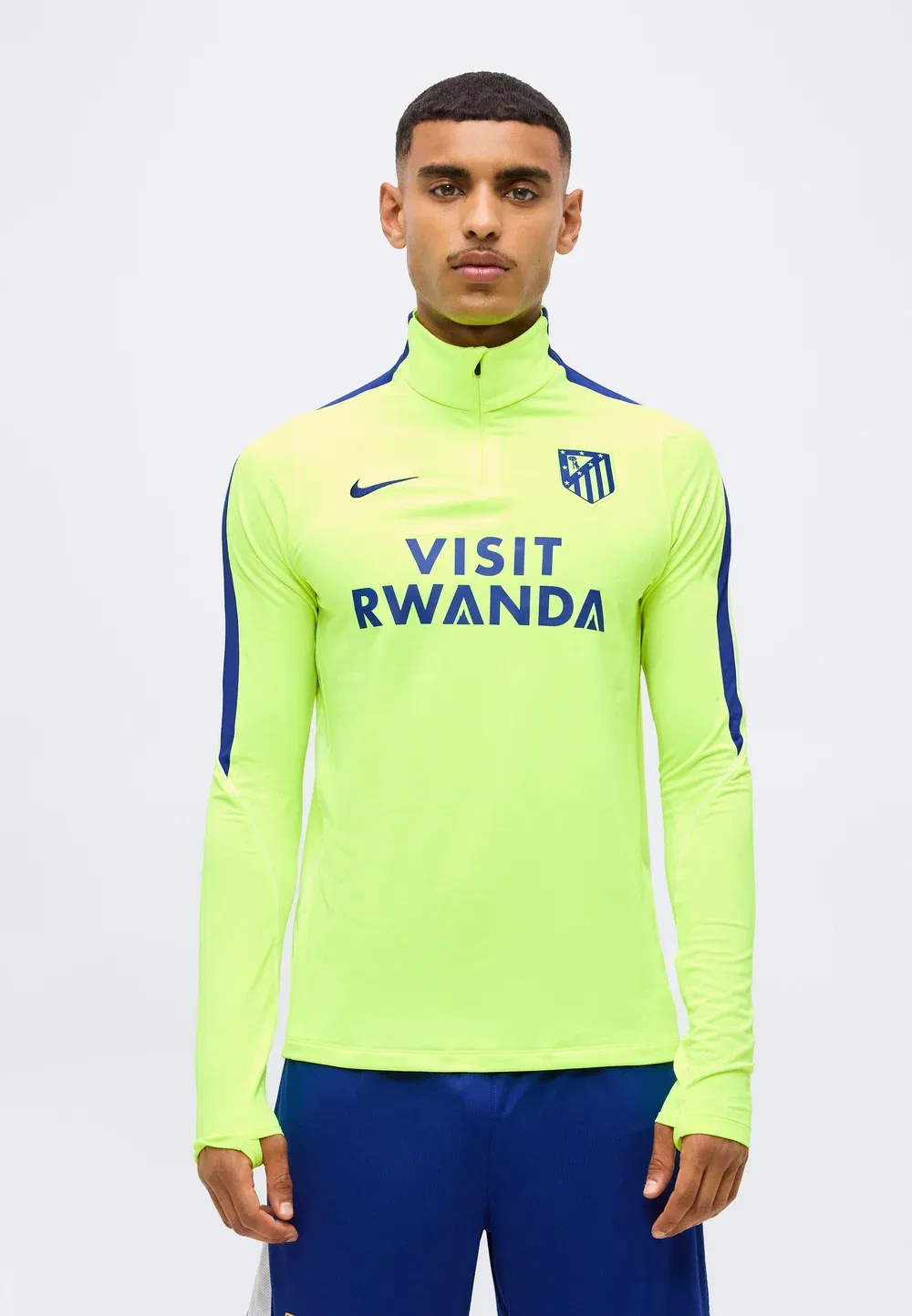Тренажер для банкомата - клубная форма Nike Performance, Volt/Deep Royal Blue