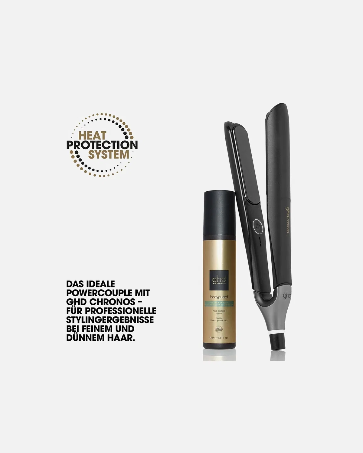Термозащитный спрей Bodyguard - для тонких волос Ghd, 120 Ml — фото 3