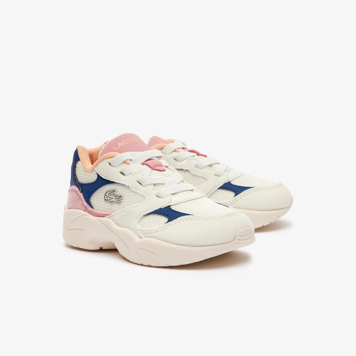 Детские кроссовки для девочек Storm 96 Vintage Lacoste, Ink Used — фото 4