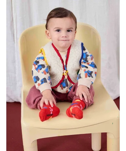 Детский жилет без рукавов с принтом BOBO CHOSES X BINIBAMBA, Off White