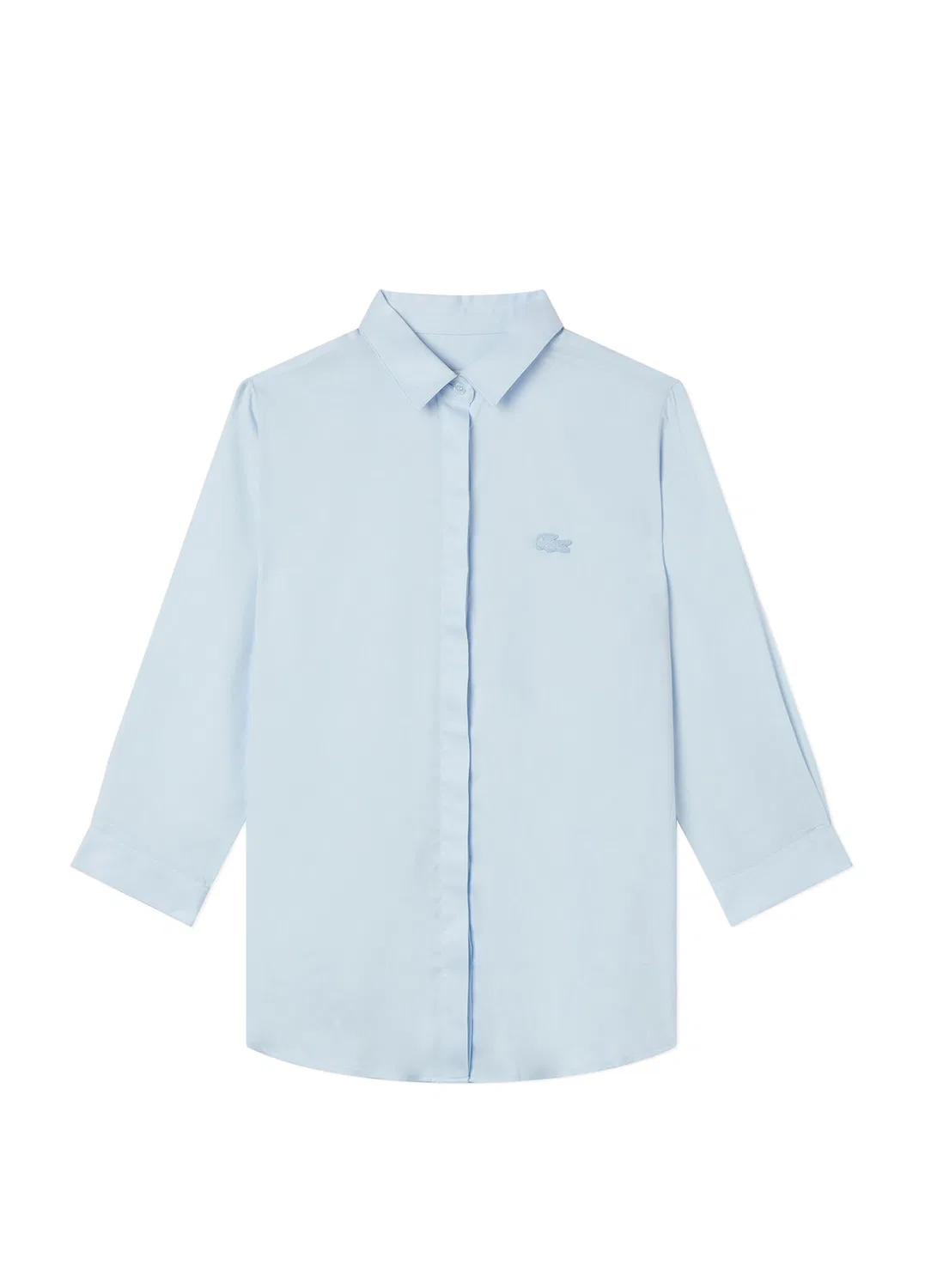 Рубашка Lacoste Regular Fit, голубая — фото 3