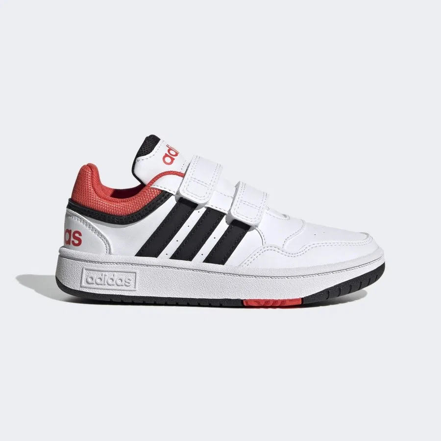 Кроссовки с липучками Sportswear Hoops Lifestyle adidas, Белый
