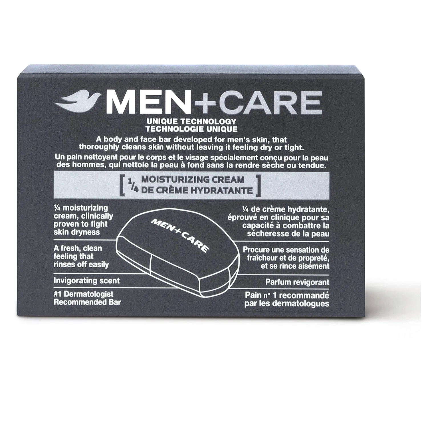 Dove Men + Care Мыло для лица и тела Dove Men+Care Extra Fresh, 8 шт., 946 мл — фото 3
