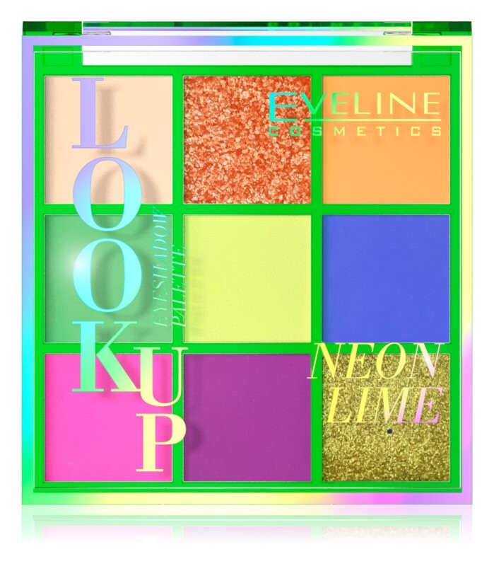 

Палитра теней Eveline Cosmetics Look Up Neon Lime