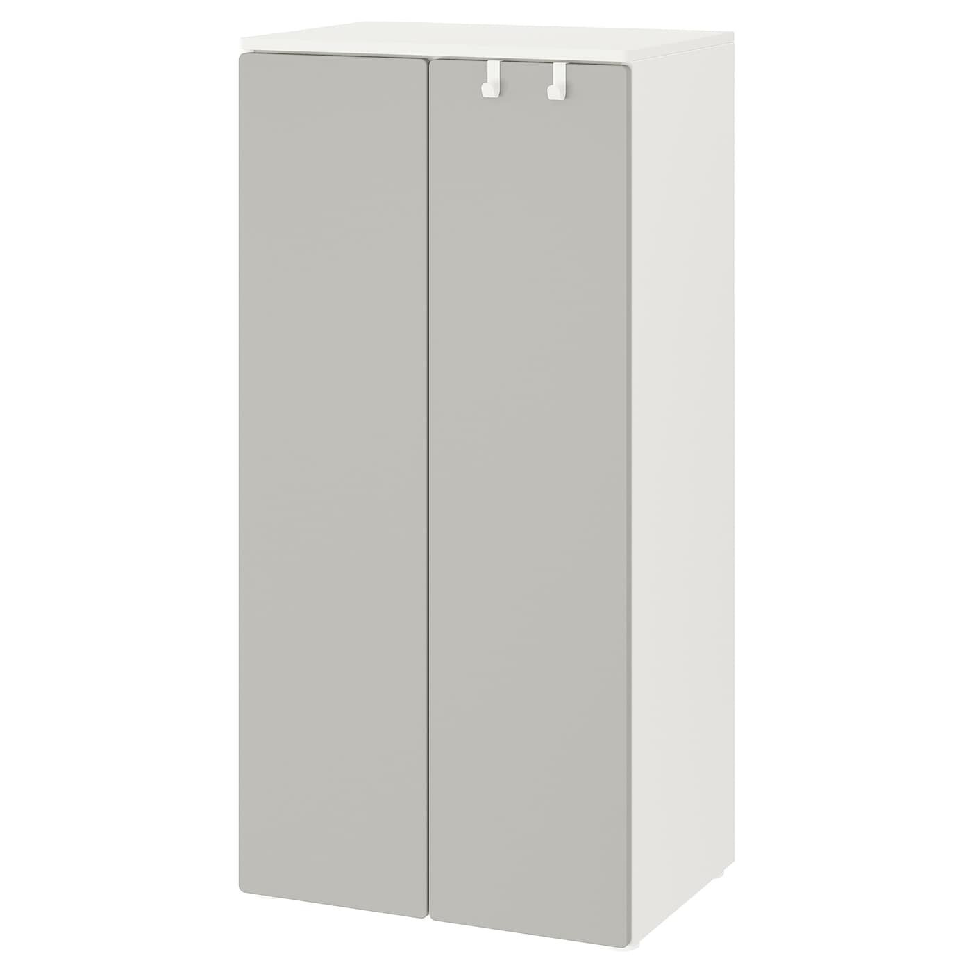 

Шкаф Ikea Smastad, 60x42x123 см, белый/серый