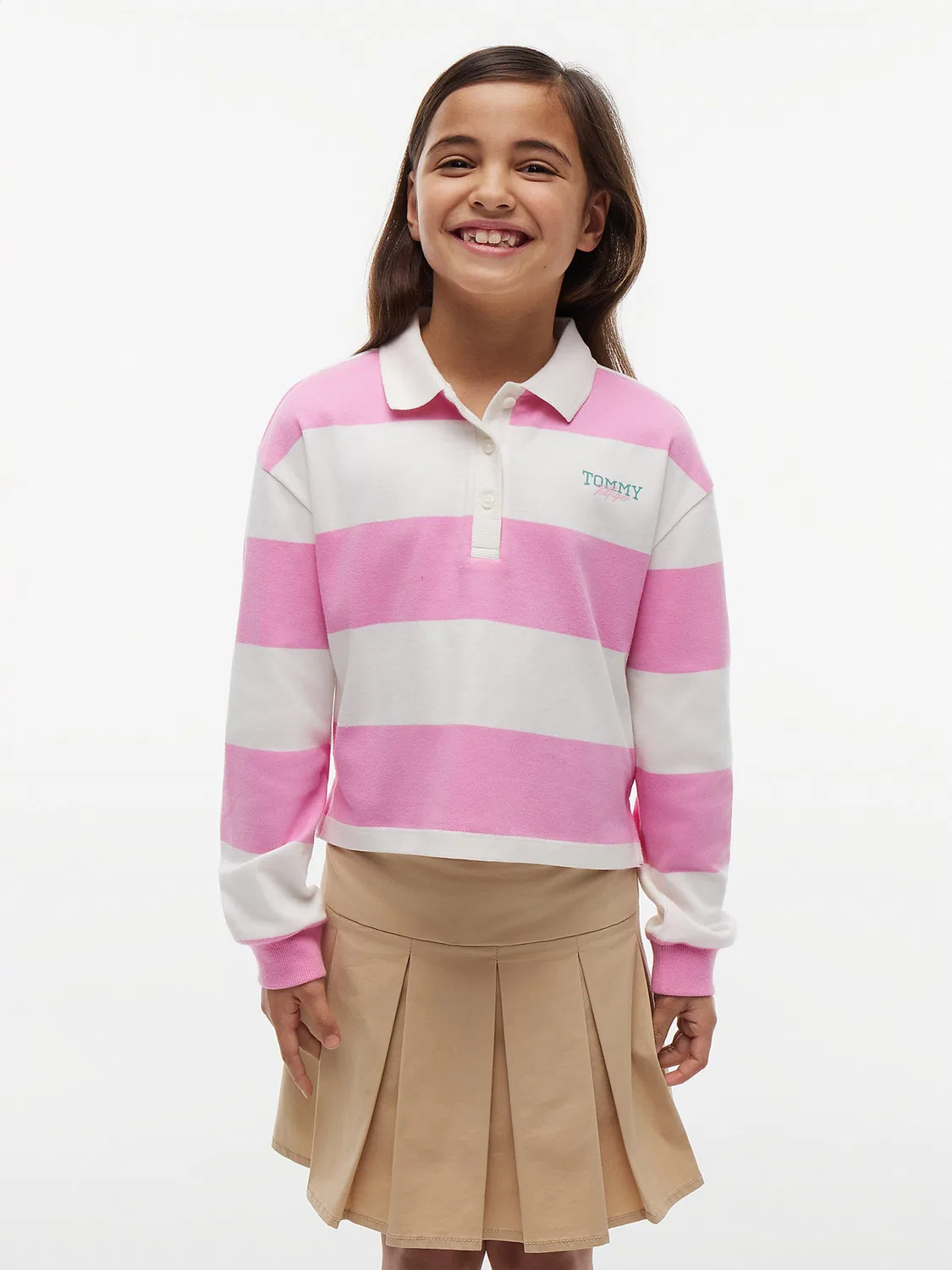 Рубашка Tommy Hilfiger розового цвета — фото 2