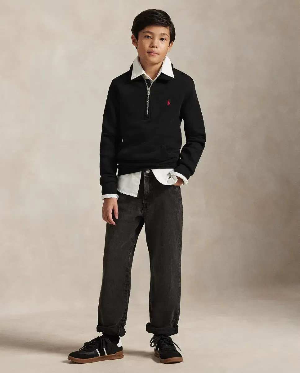 Детская худи для мальчиков хлопковая Polo Ralph Lauren, Negro