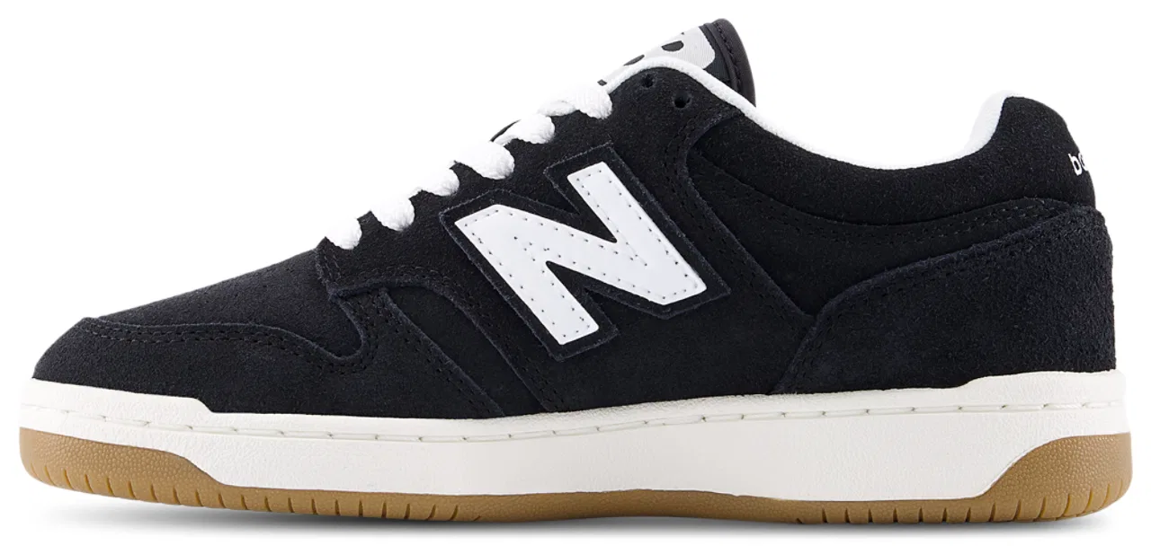 Кроссовки для мальчиков 480 New Balance, черный/белый — фото 2