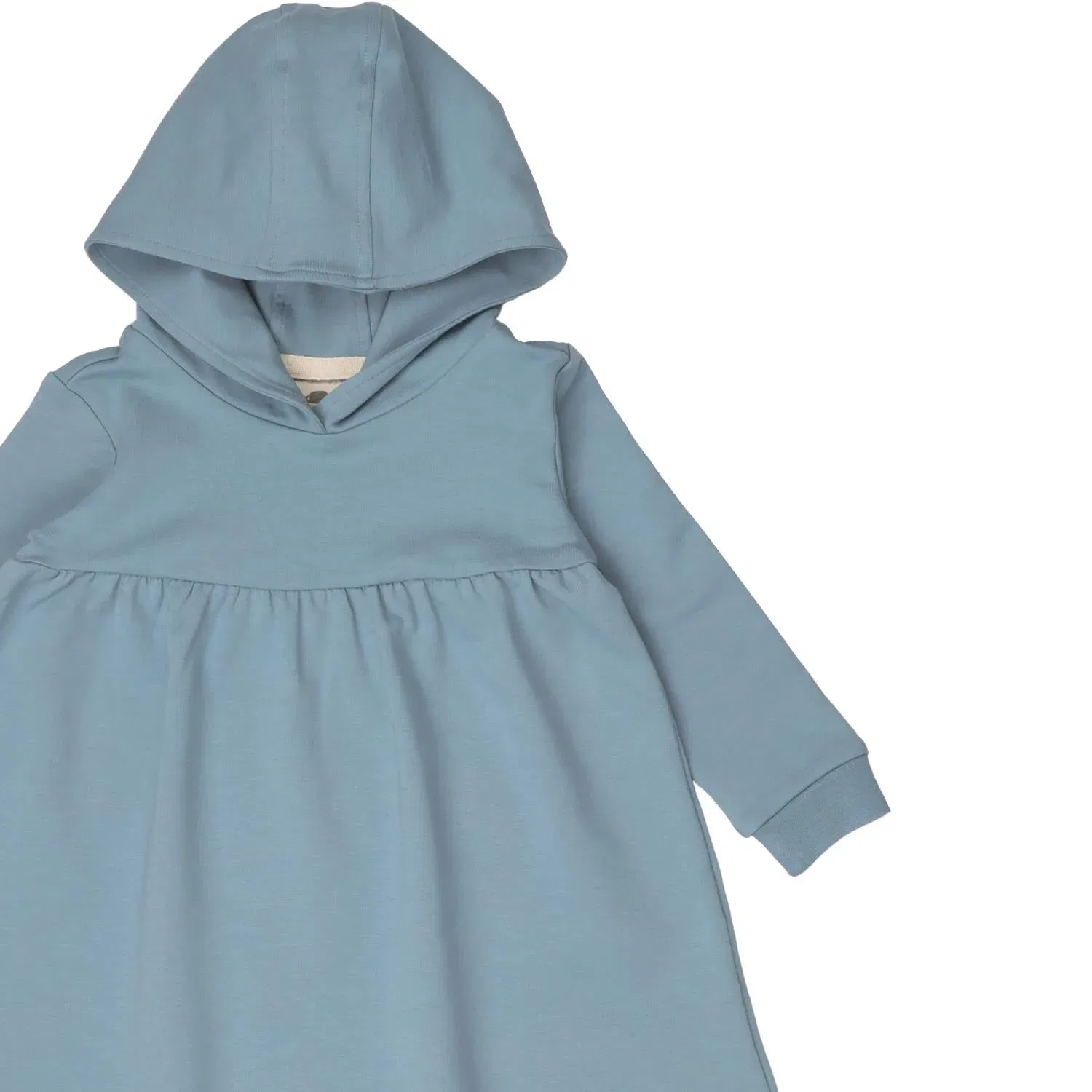 Платье из футера модель Adriatic Blue Walkiddy, синий — фото 3