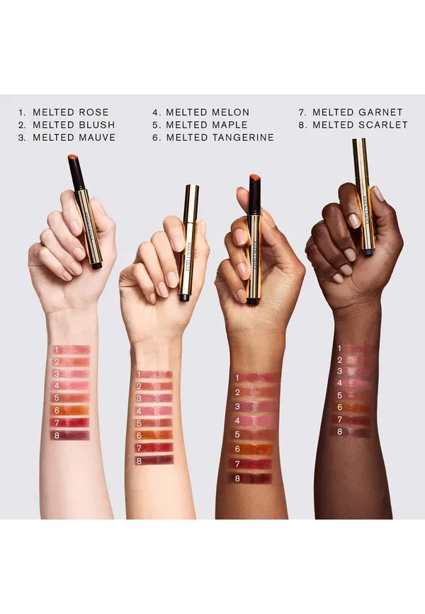 Помада-блеск для губ Melt on гlossy 1.8 г Estee Lauder, цвет melted mauve — фото 3