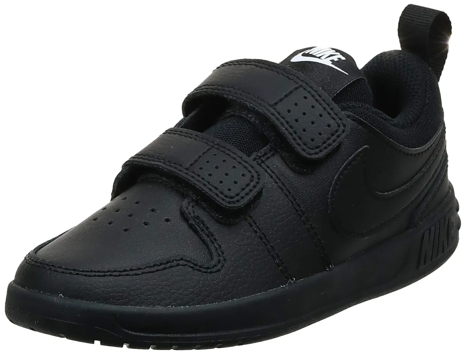 Детские кроссовки для мальчиков с закрытой пяткой Pico 5 NIKE, Pure Platinum Metallic Silver