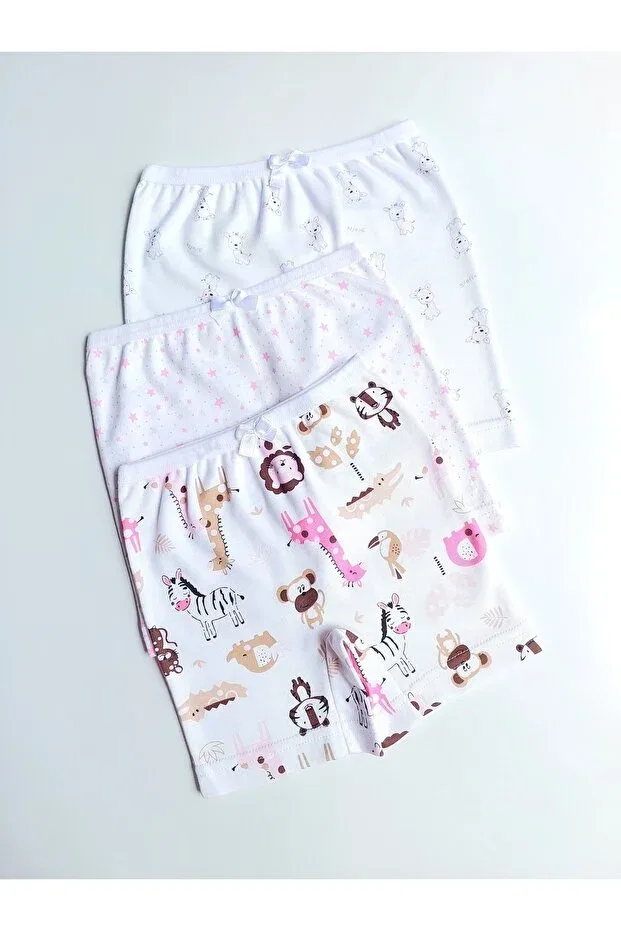 Детские трусы-боксеры для девочек с принтом Çebikids, Patterned — фото 4