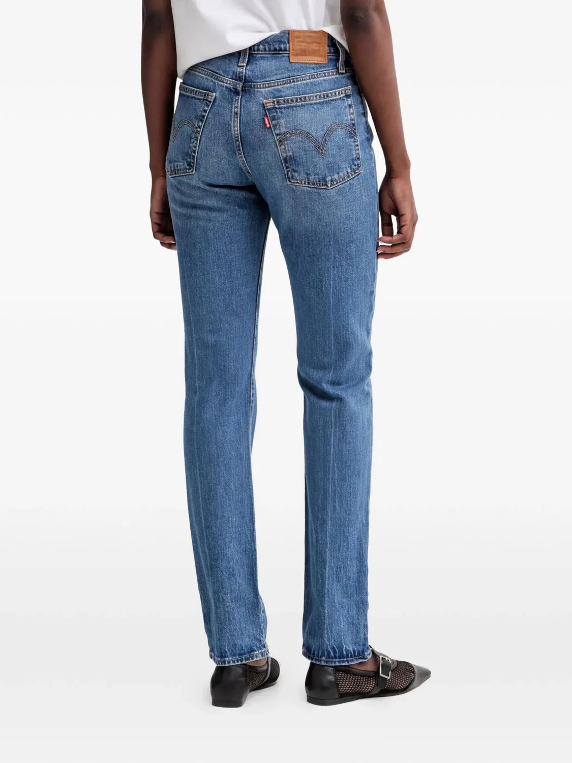 Джинсы Wedgie синие Levi's, синий — фото 2