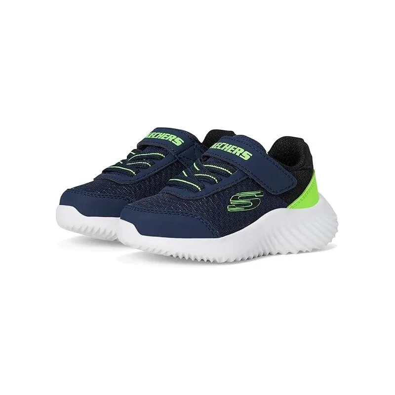Детские кроссовки Skechers 403908N-NVLM, Цвет BLAU / GRUN — фото 2