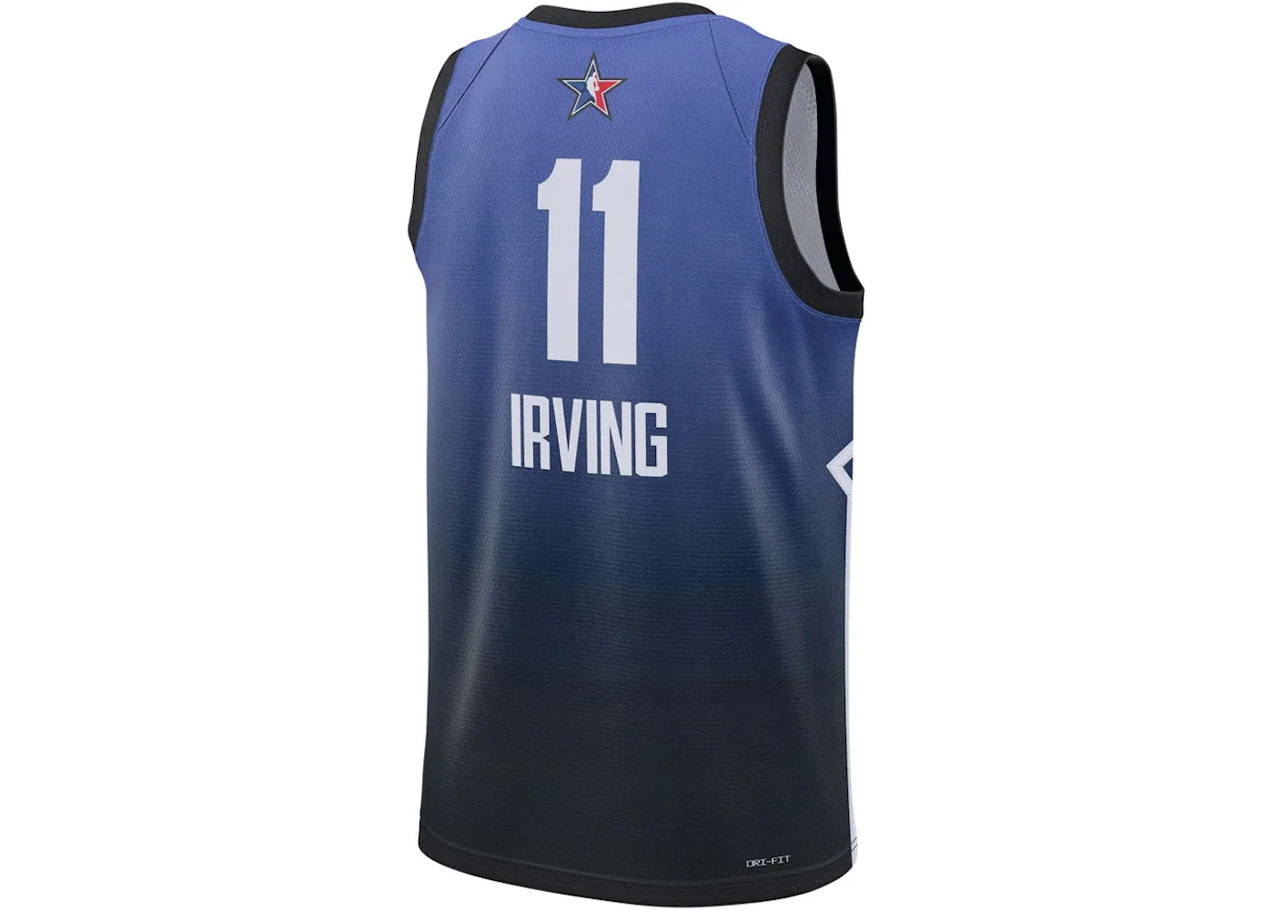 Мужская баскетбольная майка Kyrie Irving All-Star Edition Jordan, Blue/Black — фото 2