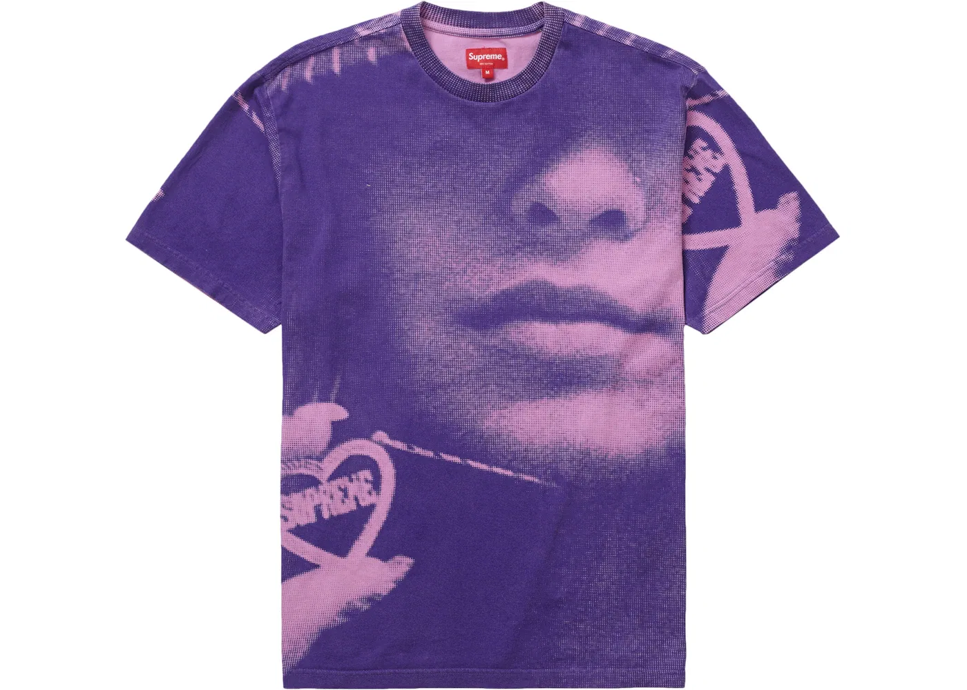 Мужской топ с принтом Kim Necklace Supreme, фиолетовый