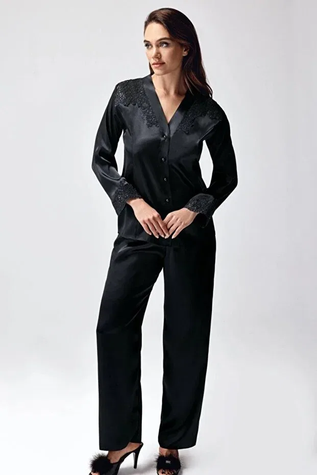 Детский комплект пижам с длинным рукавом Freshness 9950-pt Melonika, Black