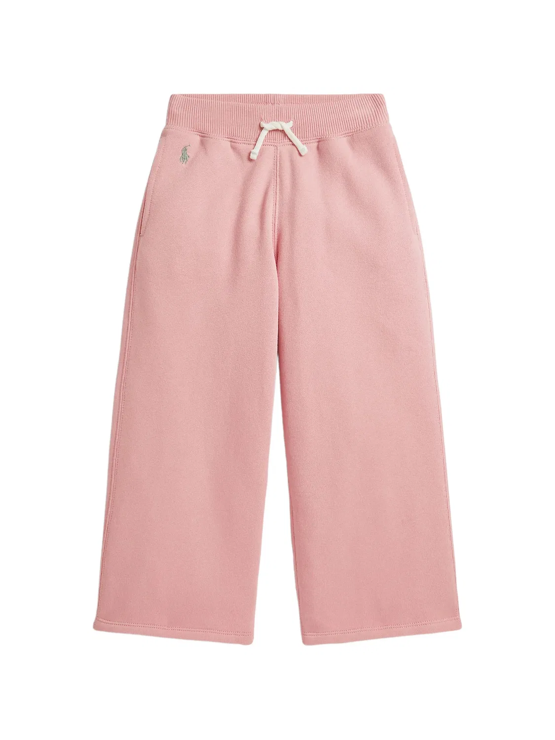 Спортивные брюки с кулиской и вышитым логотипом Polo Ralph Lauren Kids, розовый