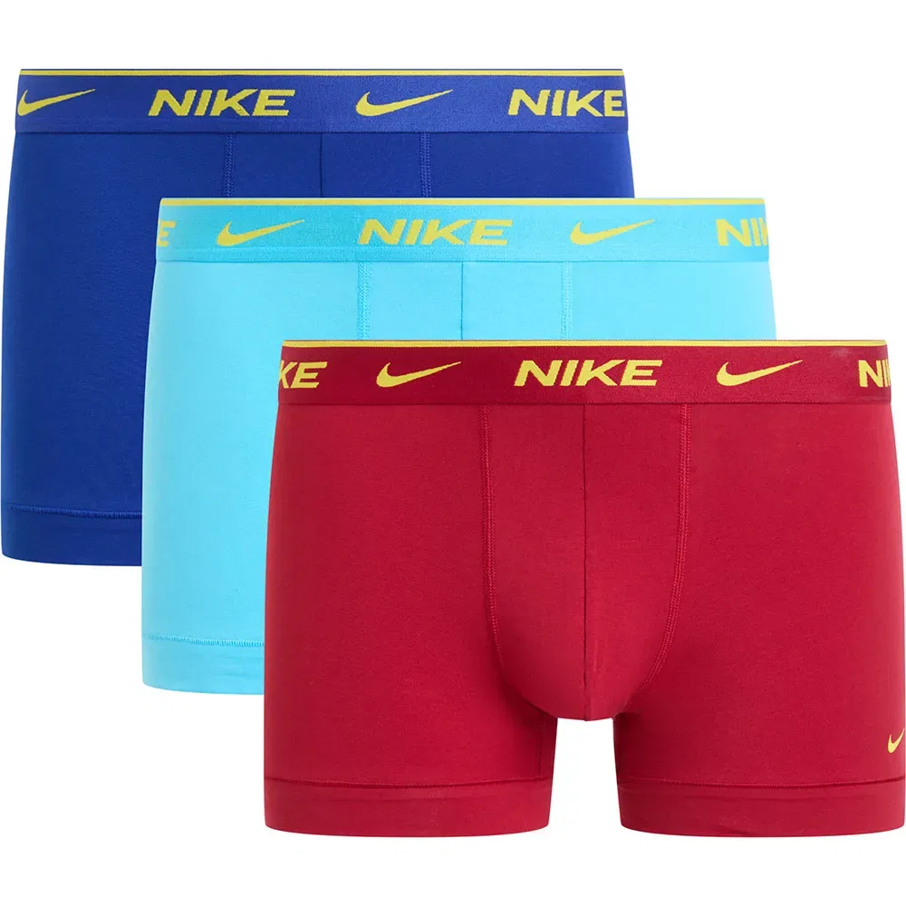 Мужские трусы-боксеры из хлопка с эластаном Nike, Multicolor