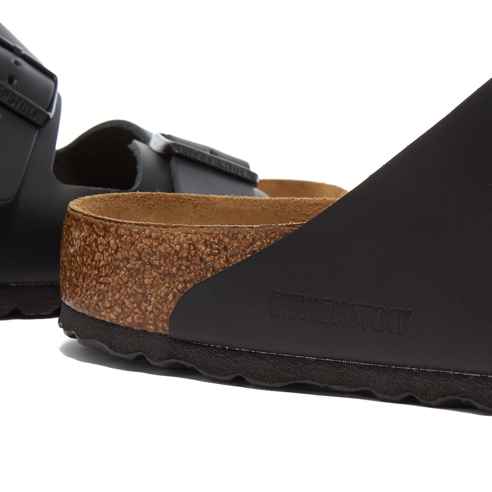 Сандалии Birkenstock Arizona Natural Leather, черный — фото 4