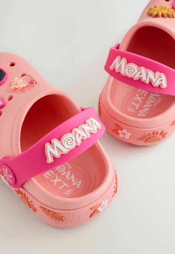Сабо с лицензионным персонажем Disney Princess Regular fit - Disney Moana Clogs Next, Orange, оранжевый — фото 4