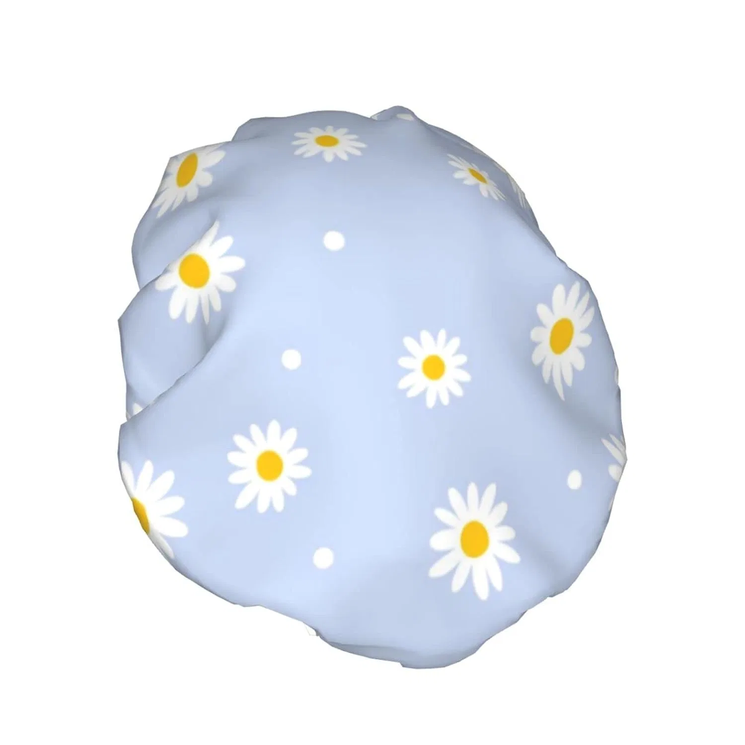Шапочка для душа Double Layer Waterproof PanaRL, Daisy Purple Flowers — фото 2