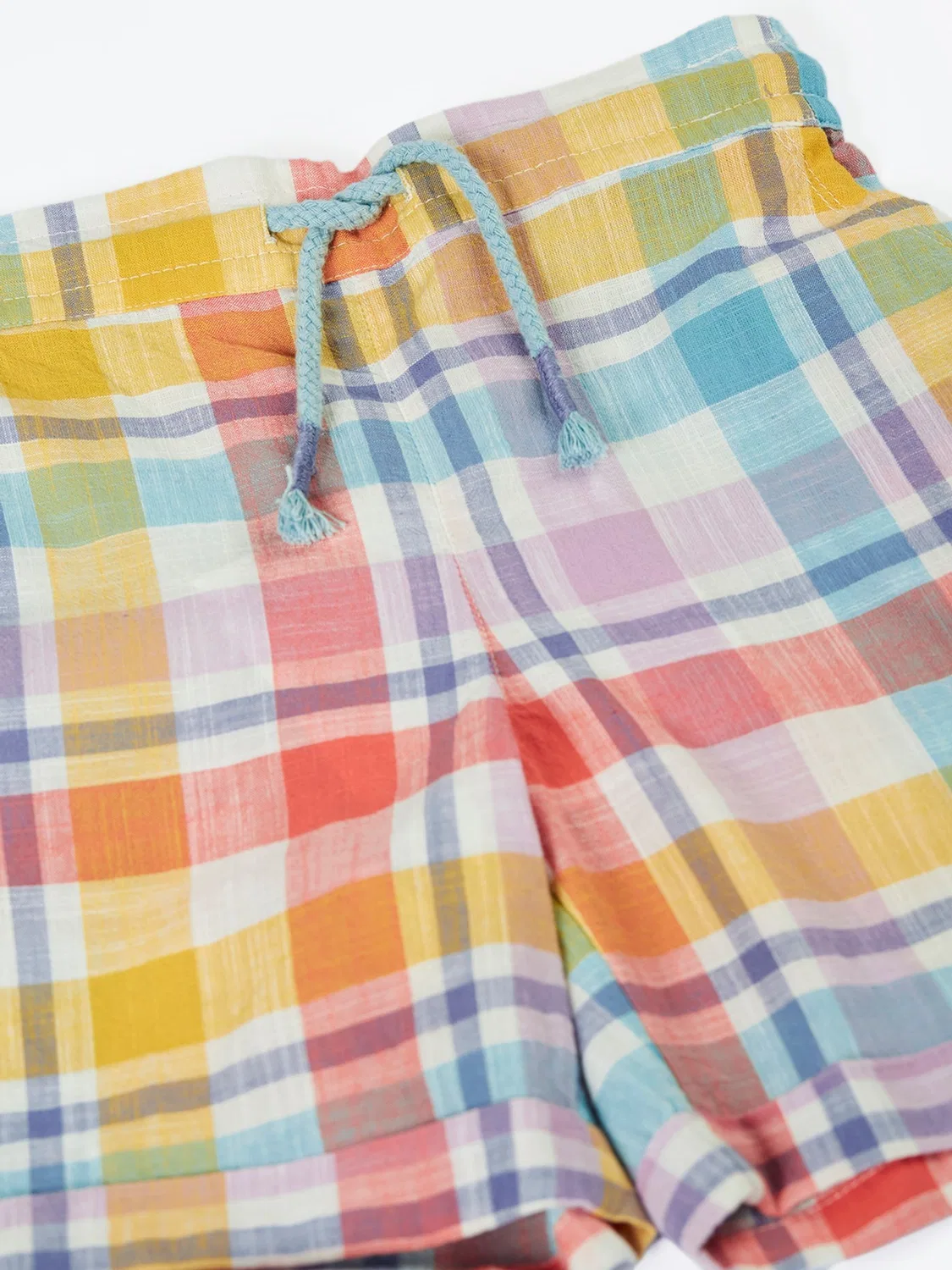 Шорты из органческого хлопка Archie Frugi, синие — фото 2