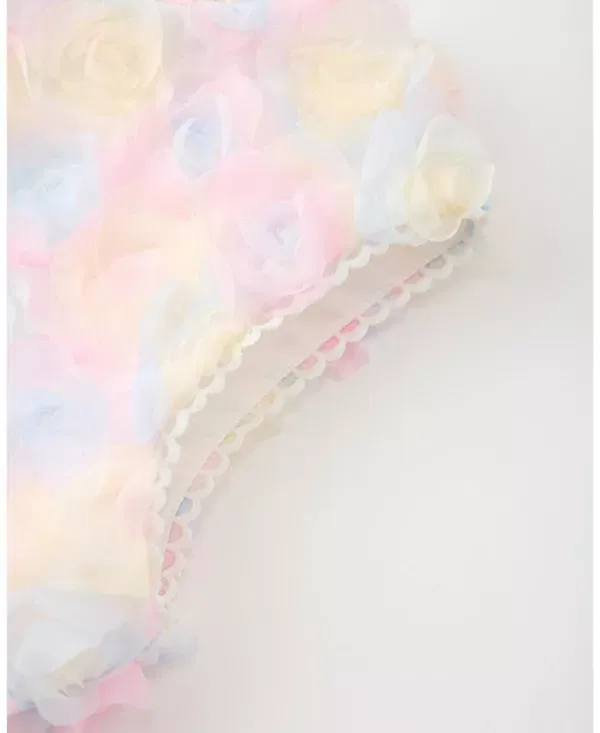 Детское платье для девочек с принтом Violette Tulle Marlo Kids, мультиколор — фото 4