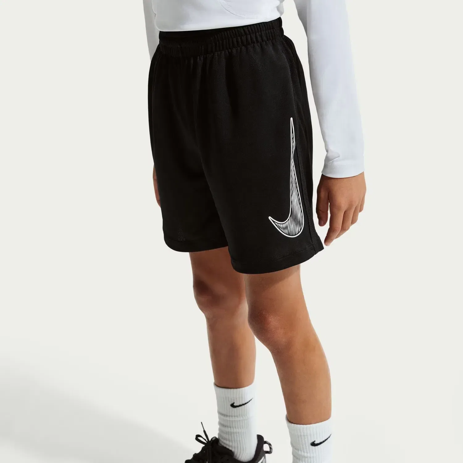 Детские шорты для мальчиков с технологией Dri-FIT Nike, Negro