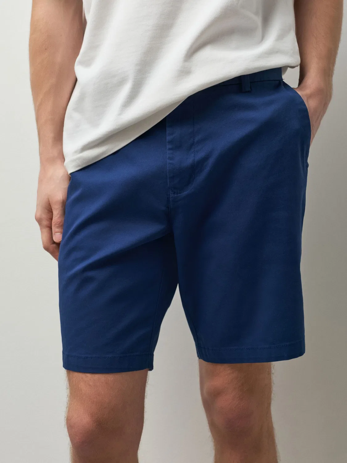 Шорты чинос, slim fit Next, синий