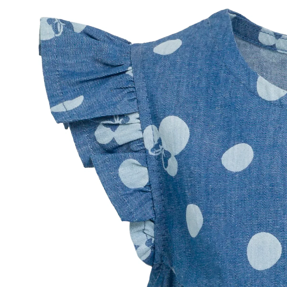 Детское платье без рукавов с принтом Minnie Mouse Disney, Blue — фото 4