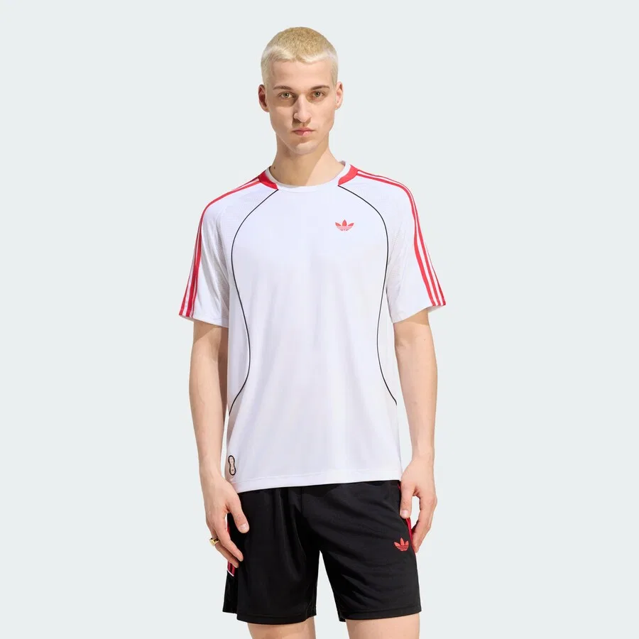 Белая футболка ADIDAS ORIGINALS Teamgeist 26 — фото 3