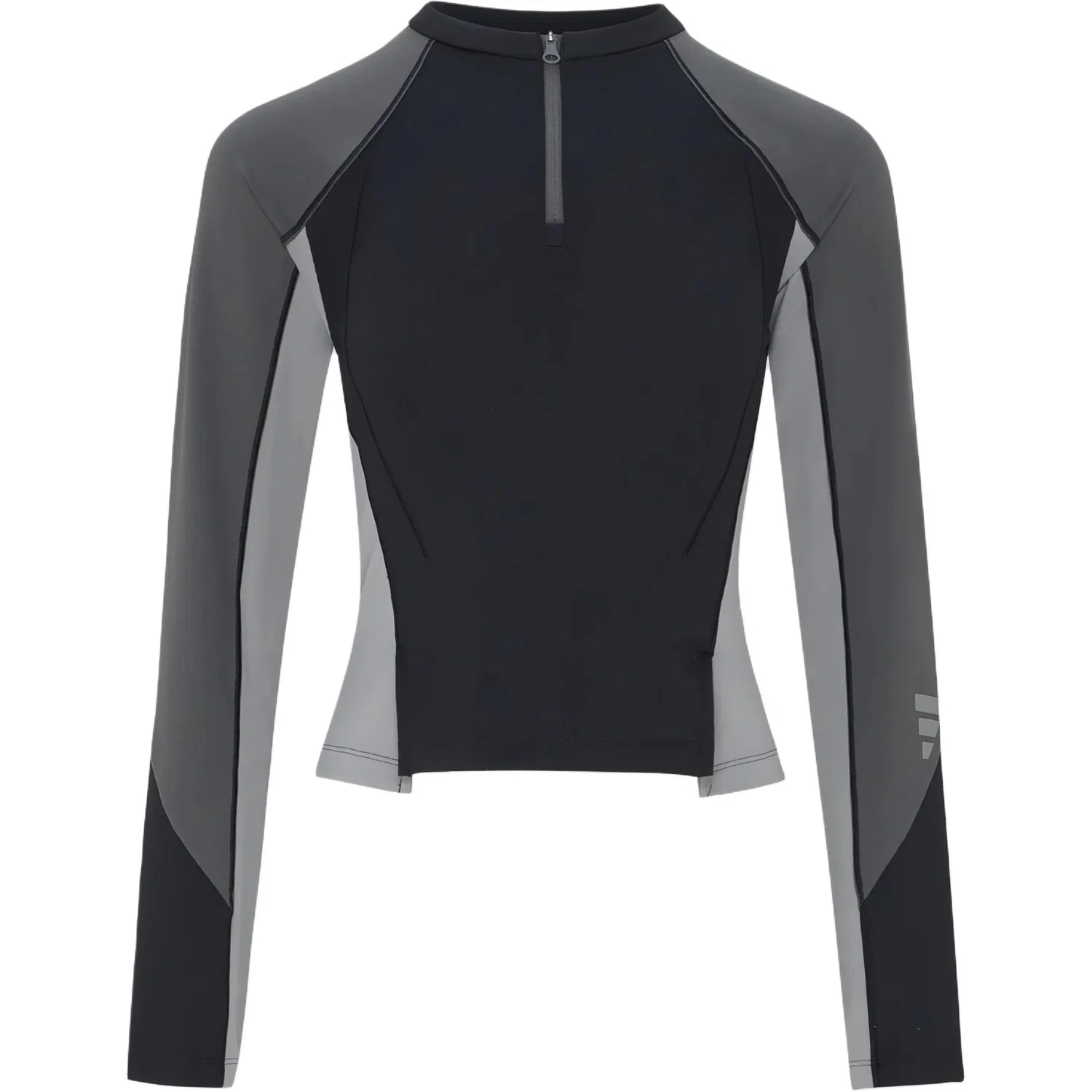 Женский свитшот с воротником-стойкой Adidas, Black