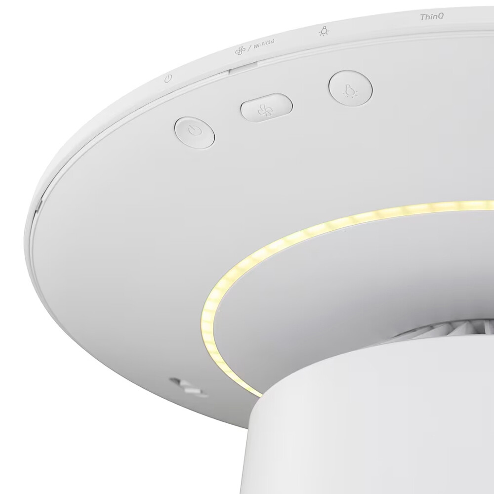 Очиститель воздуха LG PuriCare AeroFurniture, кремово-белый — фото 4