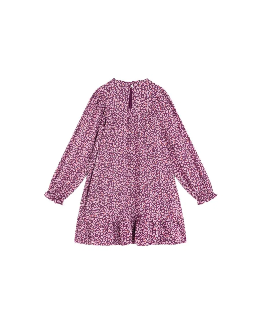 Платье-мини с принтом Big Girls Animaldress Scalpers, Mauve — фото 2