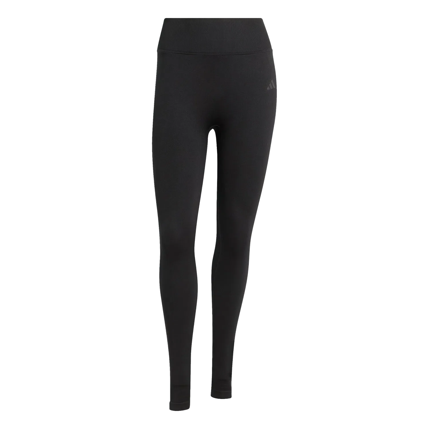 Женские спортивные леггинсы Adidas Workout Essentials Knit Scrunch 7/8, черный