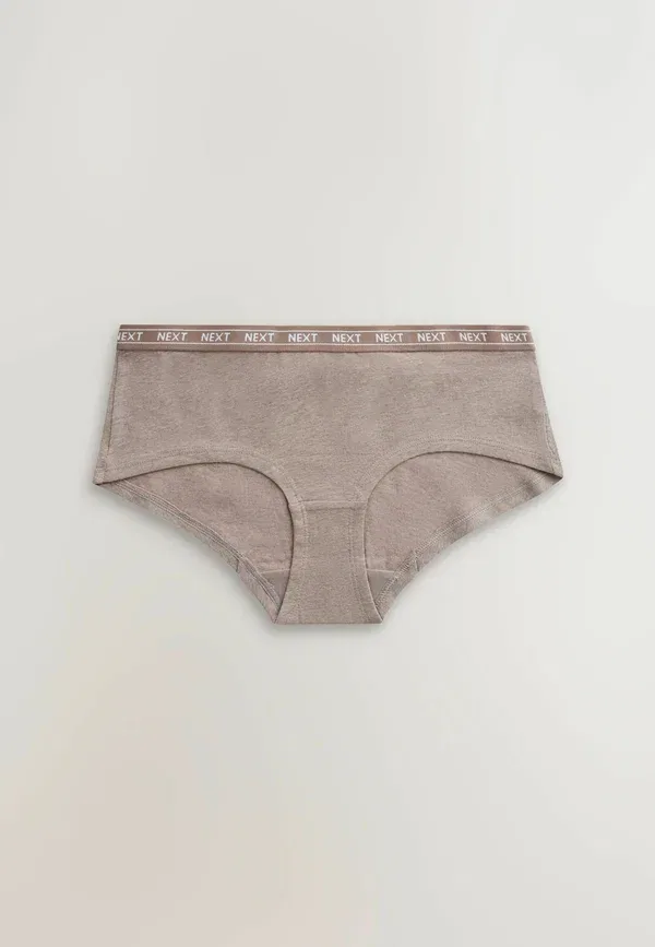 Комплект трусов из хлопка и эластана 4 шт Next, neutral marls — фото 3