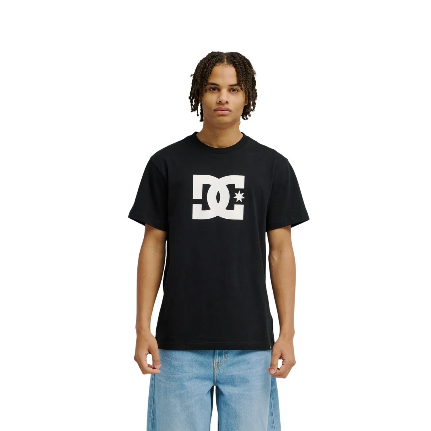 Детская хлопковая футболка с принтом DC Shoes, Black