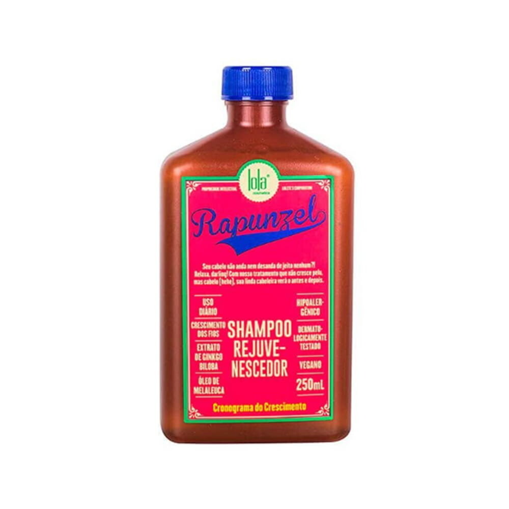 

Lola Cosmetics Rapunzel Shampoo Rejuvenescedor, Шампунь для роста волос, 250 мл