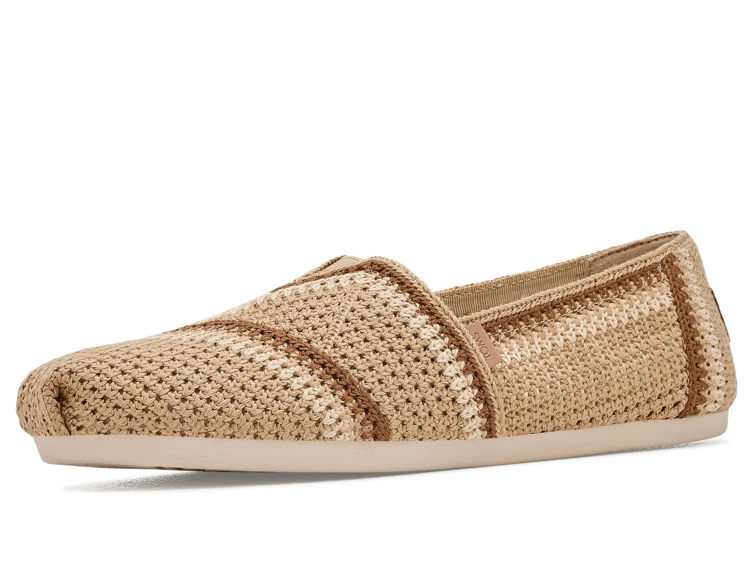 Детские лоферы TOMS, Dark Beige