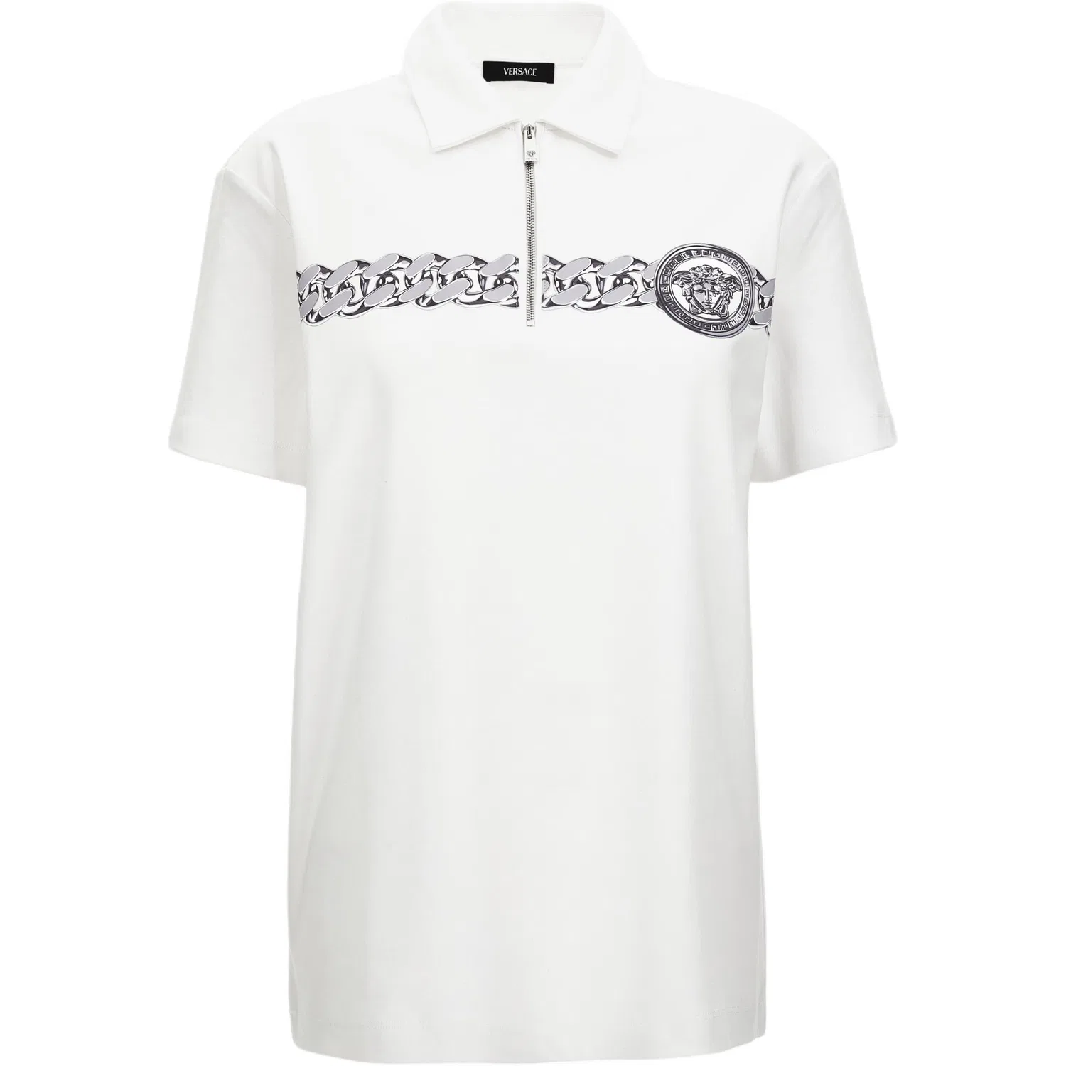 Мужское поло VERSACE, White