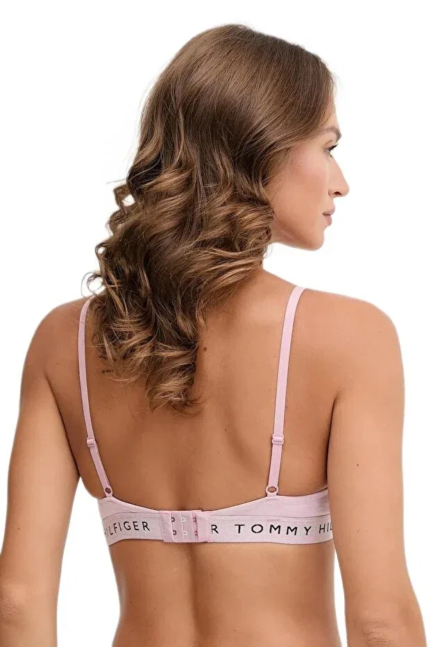 Женское бра с треугольными чашками Tommy Hilfiger, Pink — фото 4