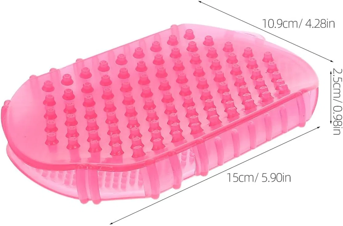 Массажные перчатки для тела HONMEET, 2 шт, PVC, 15x10.9x3 см, мультиколор — фото 2